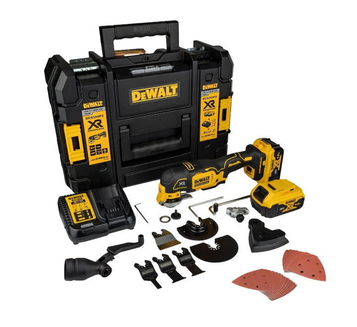 DeWalt DCS356P2-QW Narzędzie wielofunkcyjne 18V XR 2x5Ah TSTAK