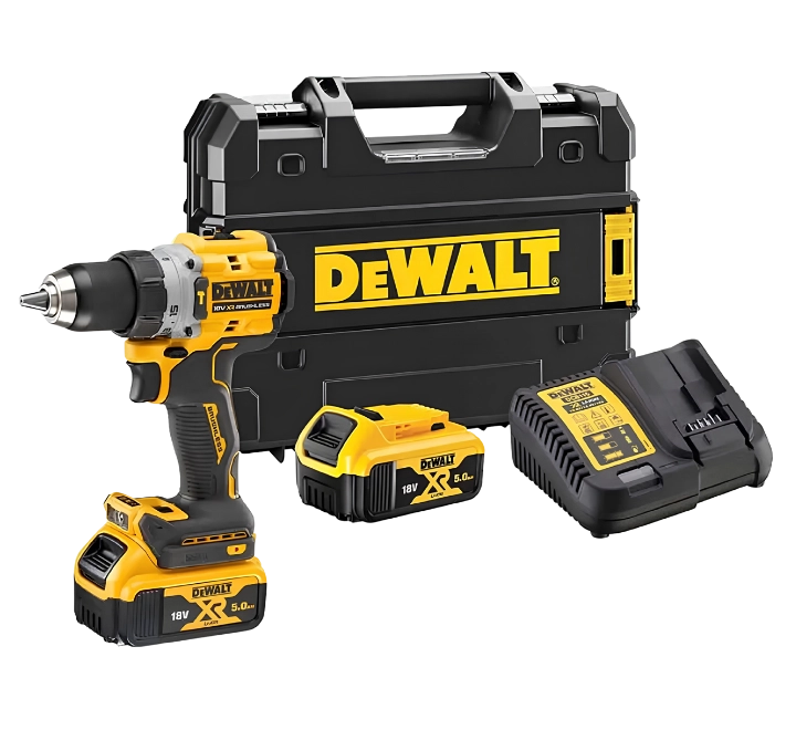 DeWalt DCD805P2T-QW Wiertarko-wkrętarka udarowa 18V XR 90Nm 2x5Ah TSTAK