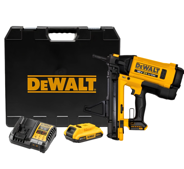 GWOŹDZIARKA DO BETONU DEWALT DGN845D1 GAZOWA 18V C6 1x2,0Ah 15° 13-40mm