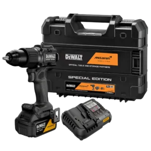 DeWalt DCD86MP1T-QW McLaren Wiertarko-wkrętarka udarowa 18V XR 90Nm 1x5Ah TSTAK
