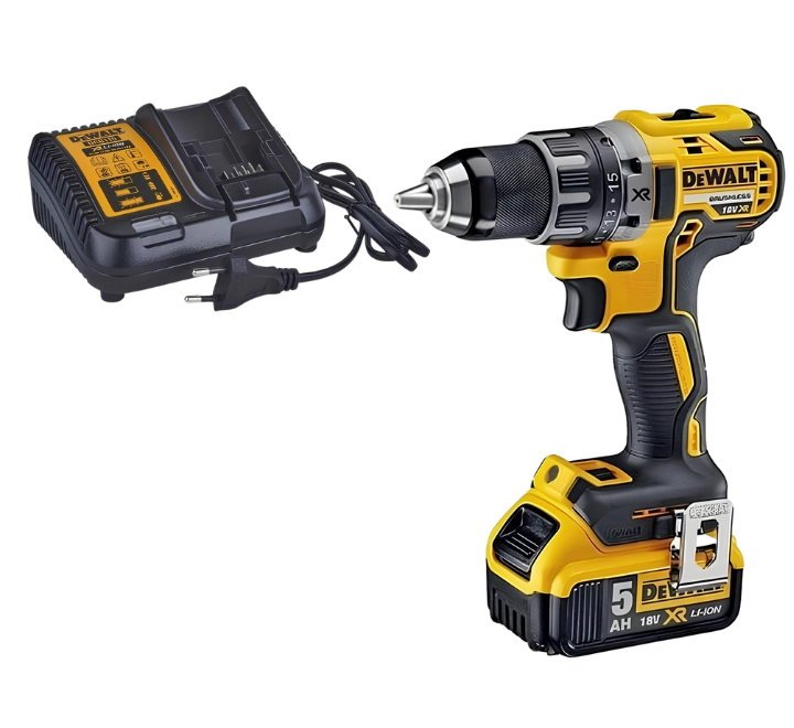 DeWalt DCD791 Wiertarko-wkrętarka 18V XR 70Nm 2x5Ah + ładowarka