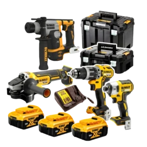 Zestaw elektronarzędzi dck422 DeWALT DCG405+DCH172+DCD796+DCF887