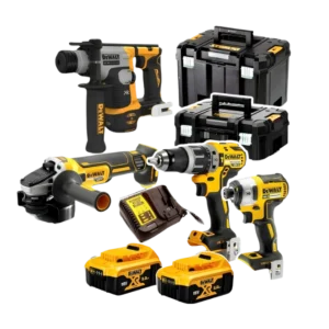 Zestaw elektronarzędzi DeWALT DCG405+DCH172+DCD796+DCF887